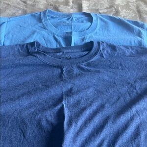 Classic Blue Short Sleeve Tees for Men